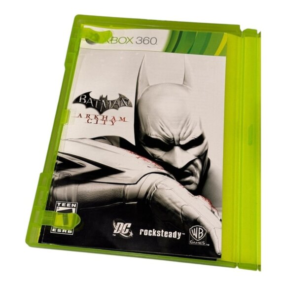 Batman Arkham City Xbox 360 Video Game Complete Case Manual Disc Tested DC WB - Picture 7 of 10